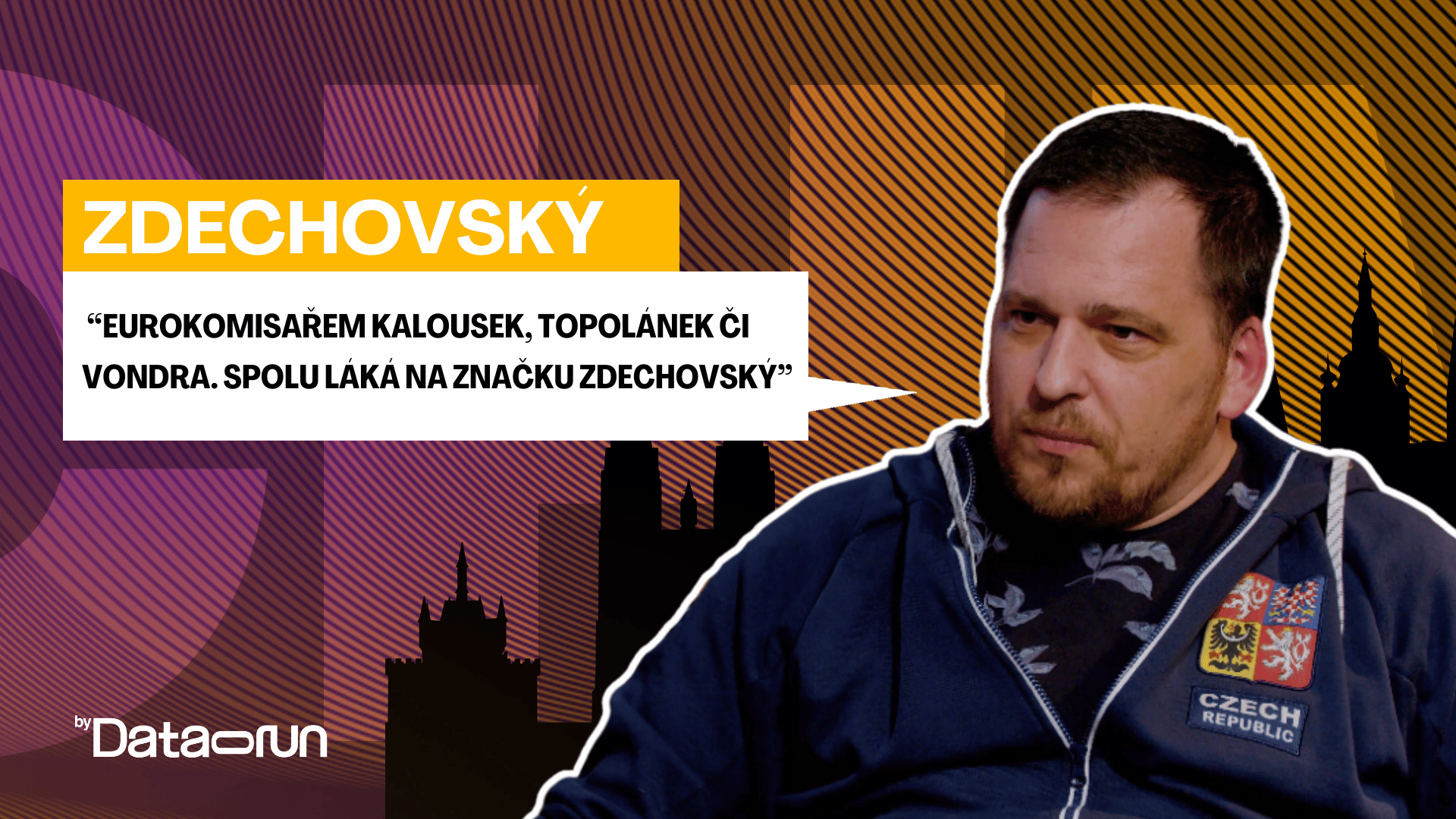 Preview of Zdechovský: Eurokomisařem Kalousek, Topolánek či Vondra. Spolu láká na značku Zdechovský