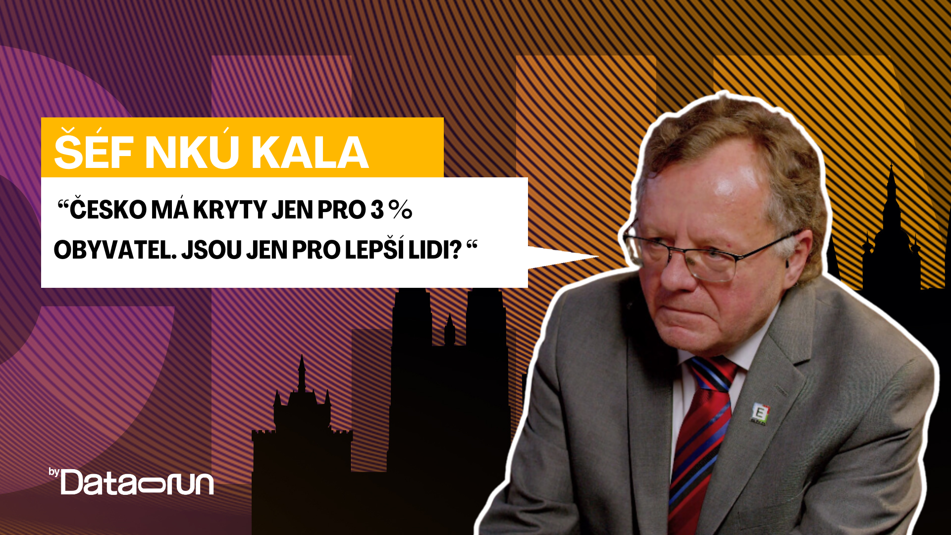 Preview of Šéf NKÚ Kala: Česko má kryty jen pro 3 % obyvatel. Jsou jen pro lepší lidi?