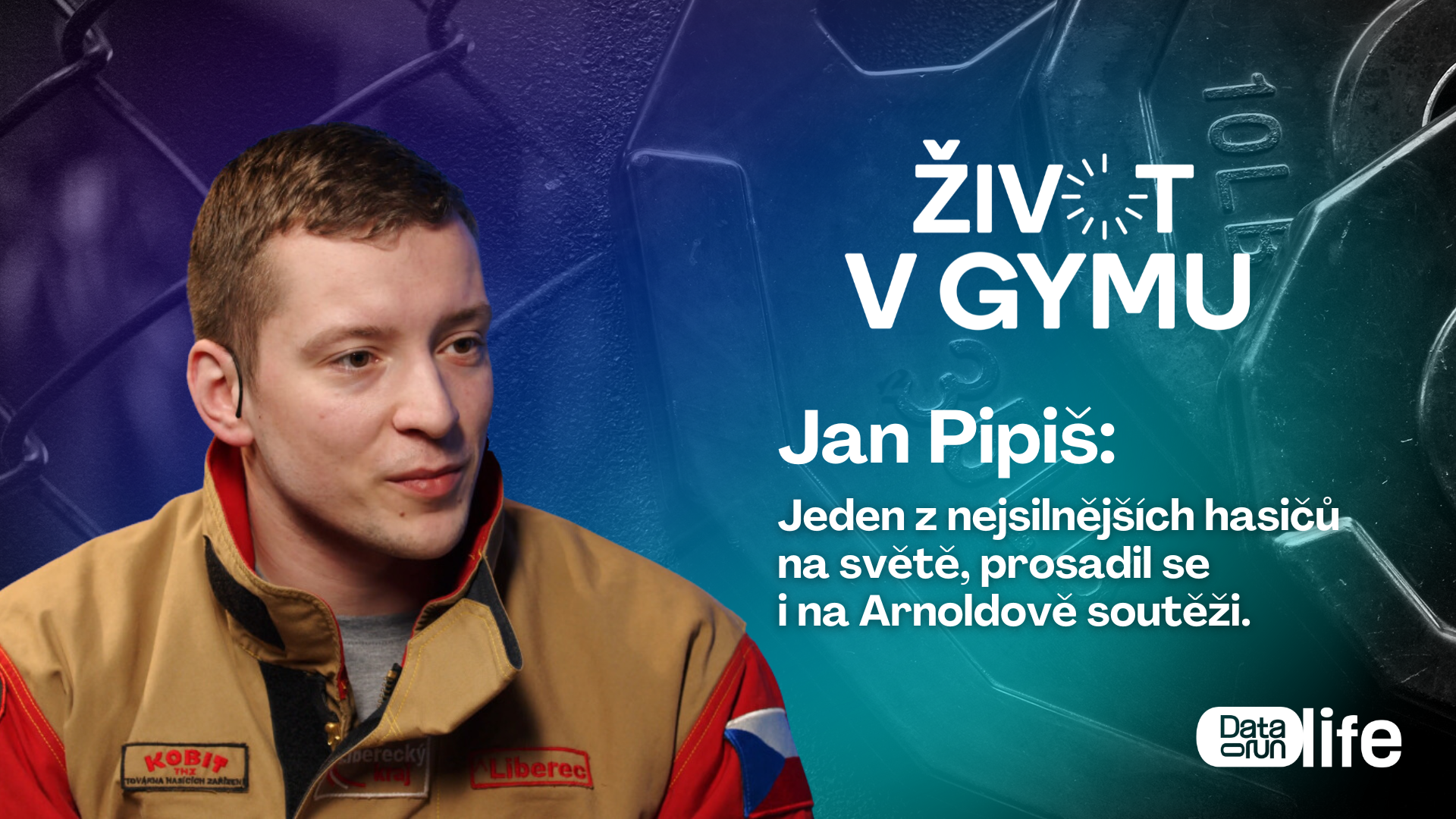 Preview of Jan Pipiš: Jeden z nejsilnějších hasičů na světě, prosadil se i na Arnoldově soutěži.