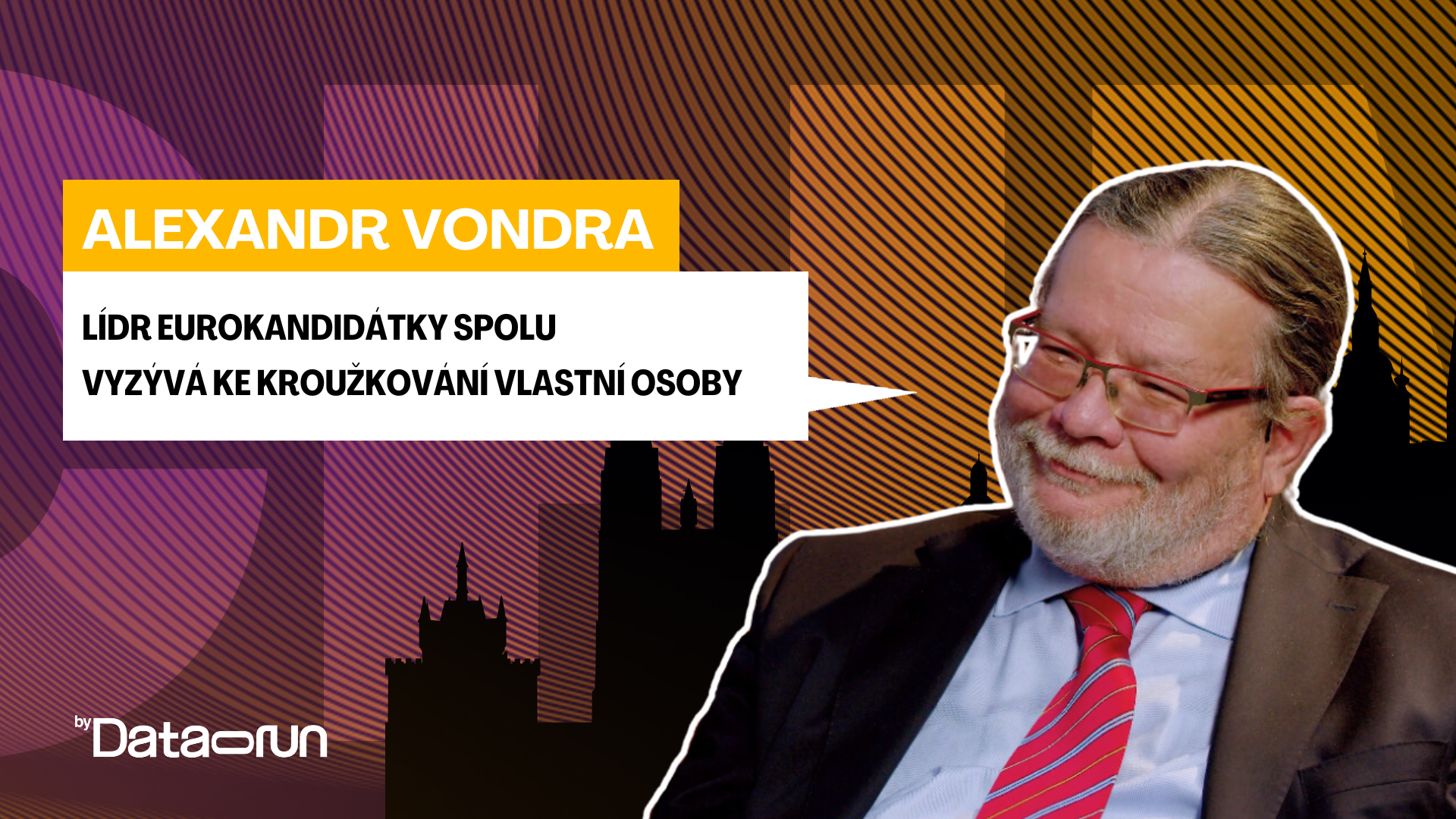 Preview of Lídr eurokandidátky Spolu Alexandr Vondra vyzývá ke kroužkování vlastní osoby